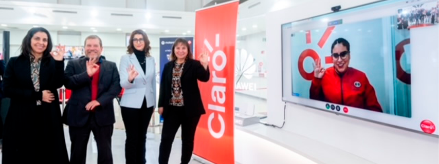 Claro Chile lanzó canal de atención para personas con discapacidad auditiva