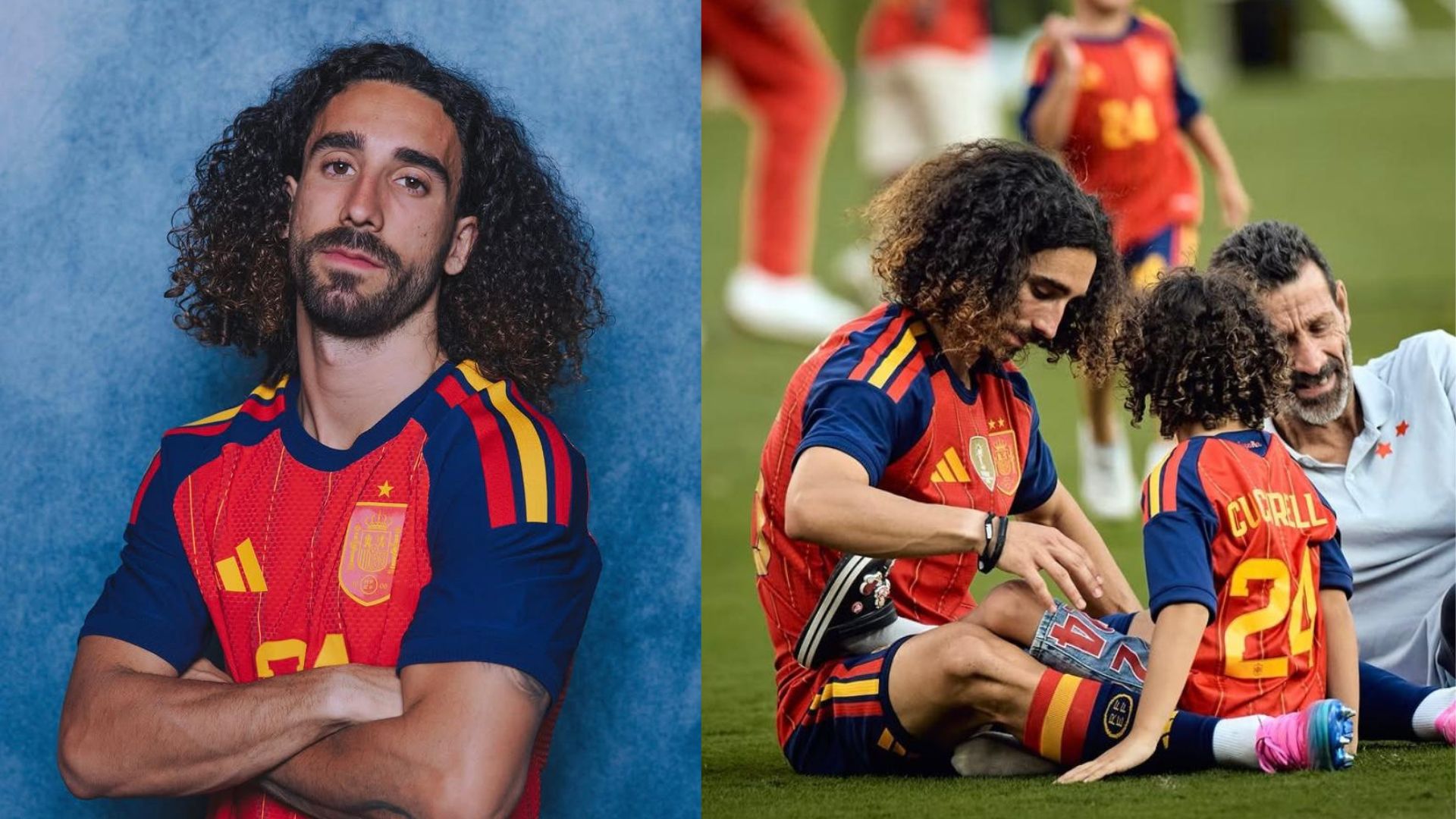 El campeón del mundo Marc Cucurella visibiliza el autismo a través de la historia de su hijo
